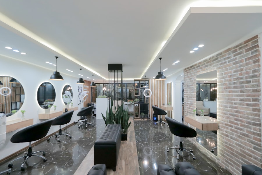 Salon owner managing business on Nandu Nai
