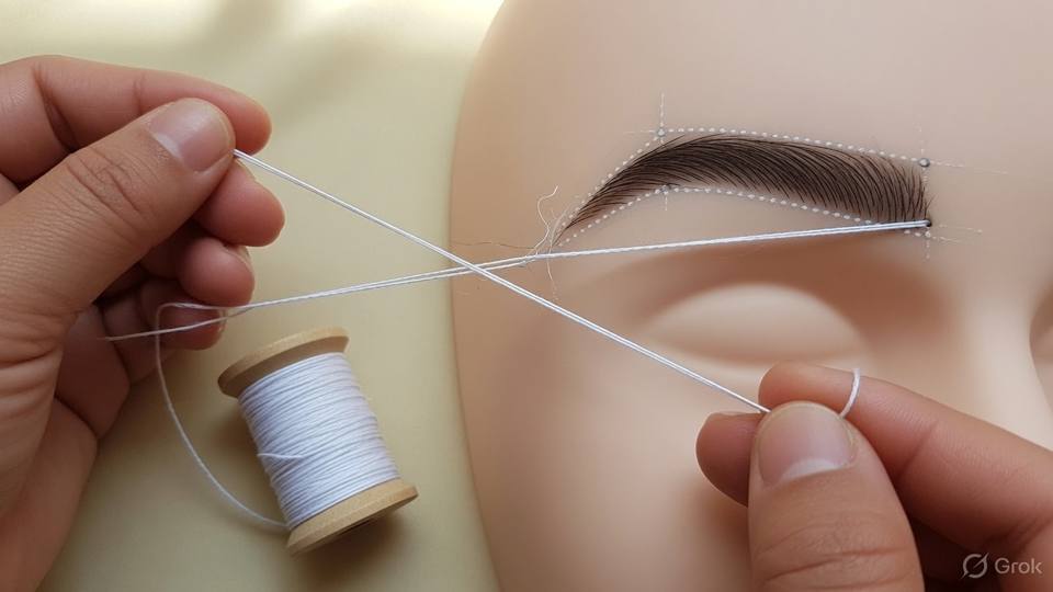 Threading and Brow Shape